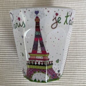 NWOT PARIS Melanine TUMBLER